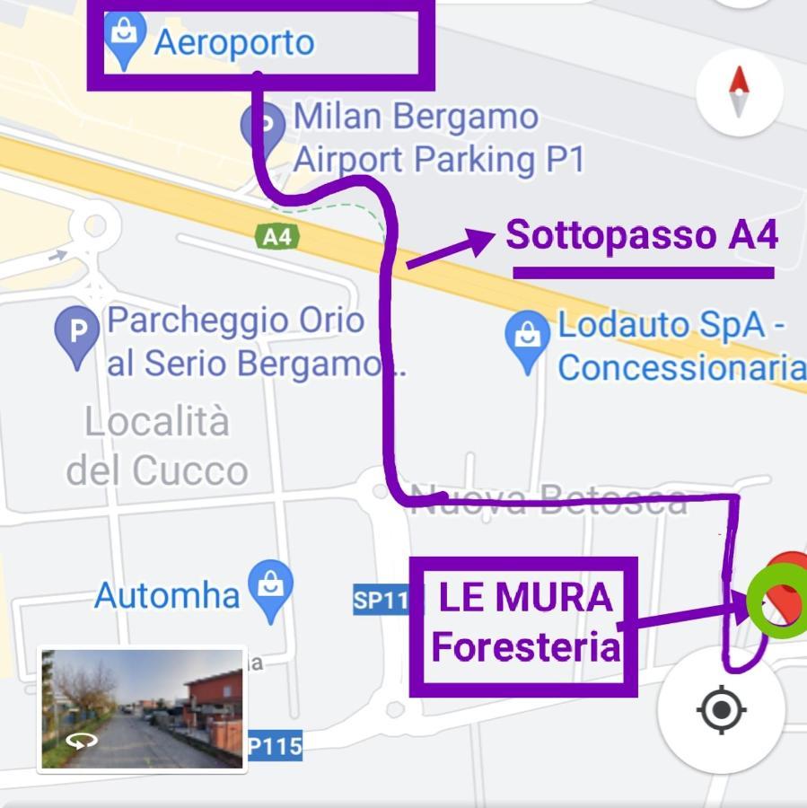 Le Mura Foresteria Грасобио Екстериор снимка